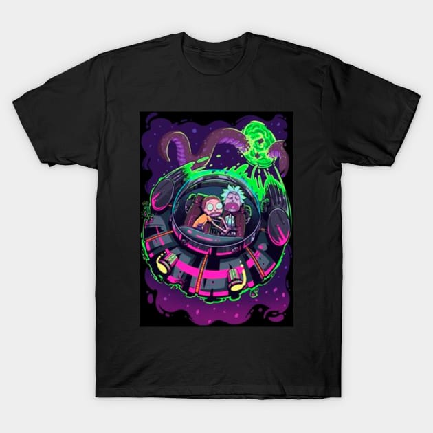 Rick and Morty T-Shirt by steffyboo25